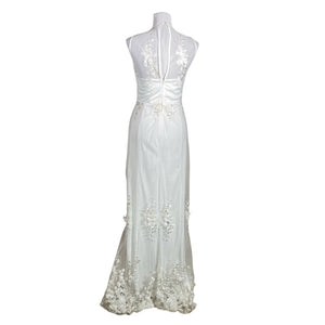 Unisex Moments New York - Party dress, size 38 - White (3)