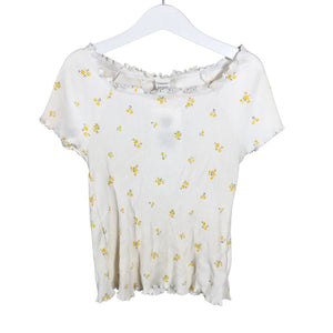 Unisex Lindex - T-shirt, size 146 - 152 - White (1)