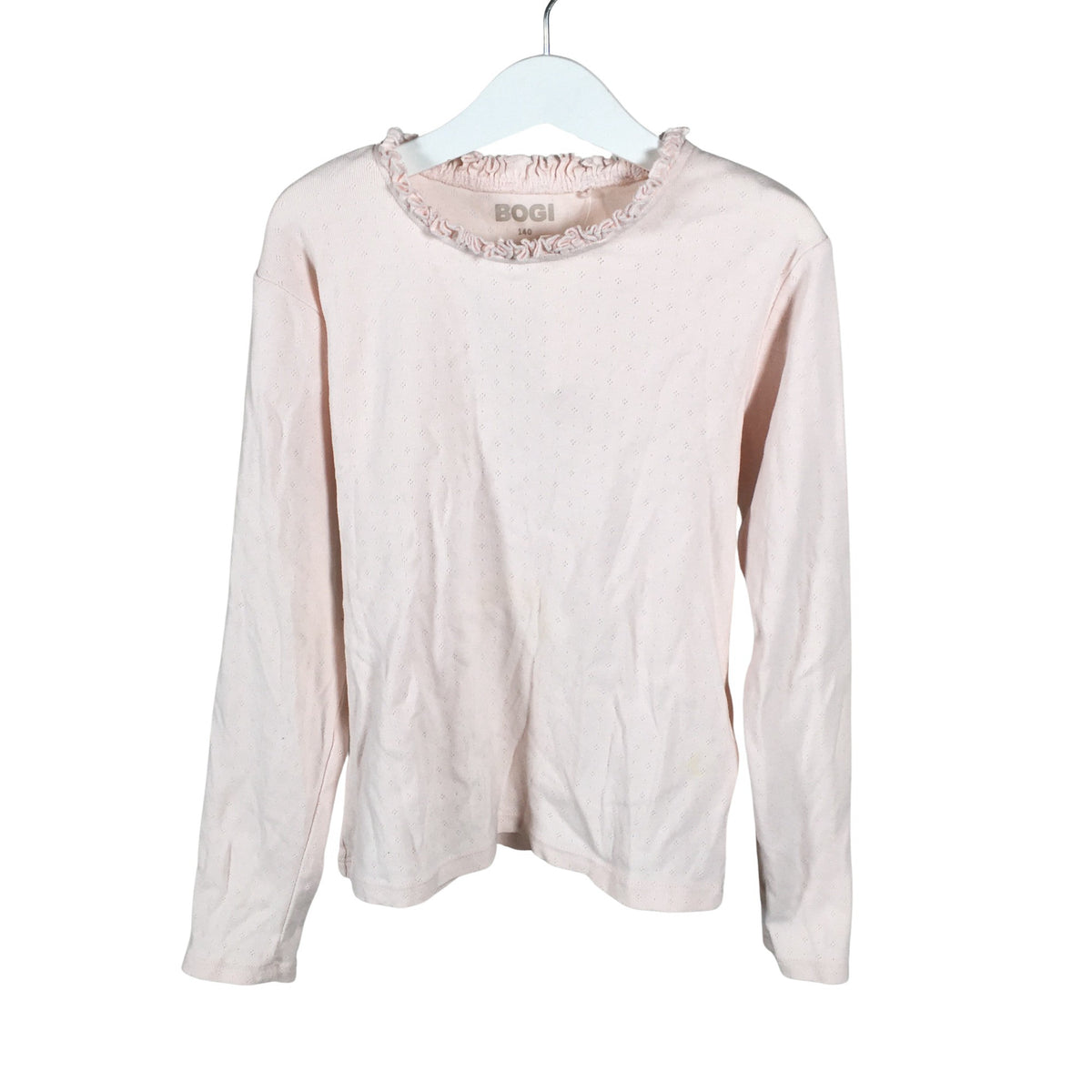 Unisex Bogi - Tricot shirt, size 134 - 140 - Light pink (1)