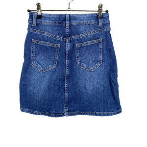 Unisex Lindex - Denim skirt, size 134 - 140 - Blue (2)