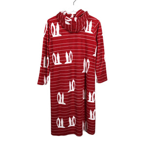 Unisex Versonpuoti - Dressing gown, size 152 - 158 - Red (2)