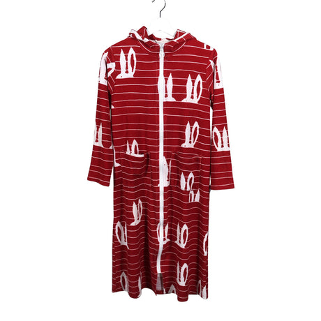 Unisex Versonpuoti - Dressing gown, size 152 - 158 - Red ()