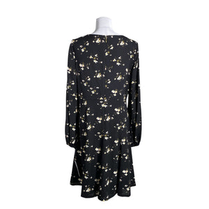Unisex Lauren Ralph Lauren - Schiffon dress, size 40 - Black (3)