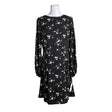 Unisex Lauren Ralph Lauren - Schiffon dress, size 40 - Black ()