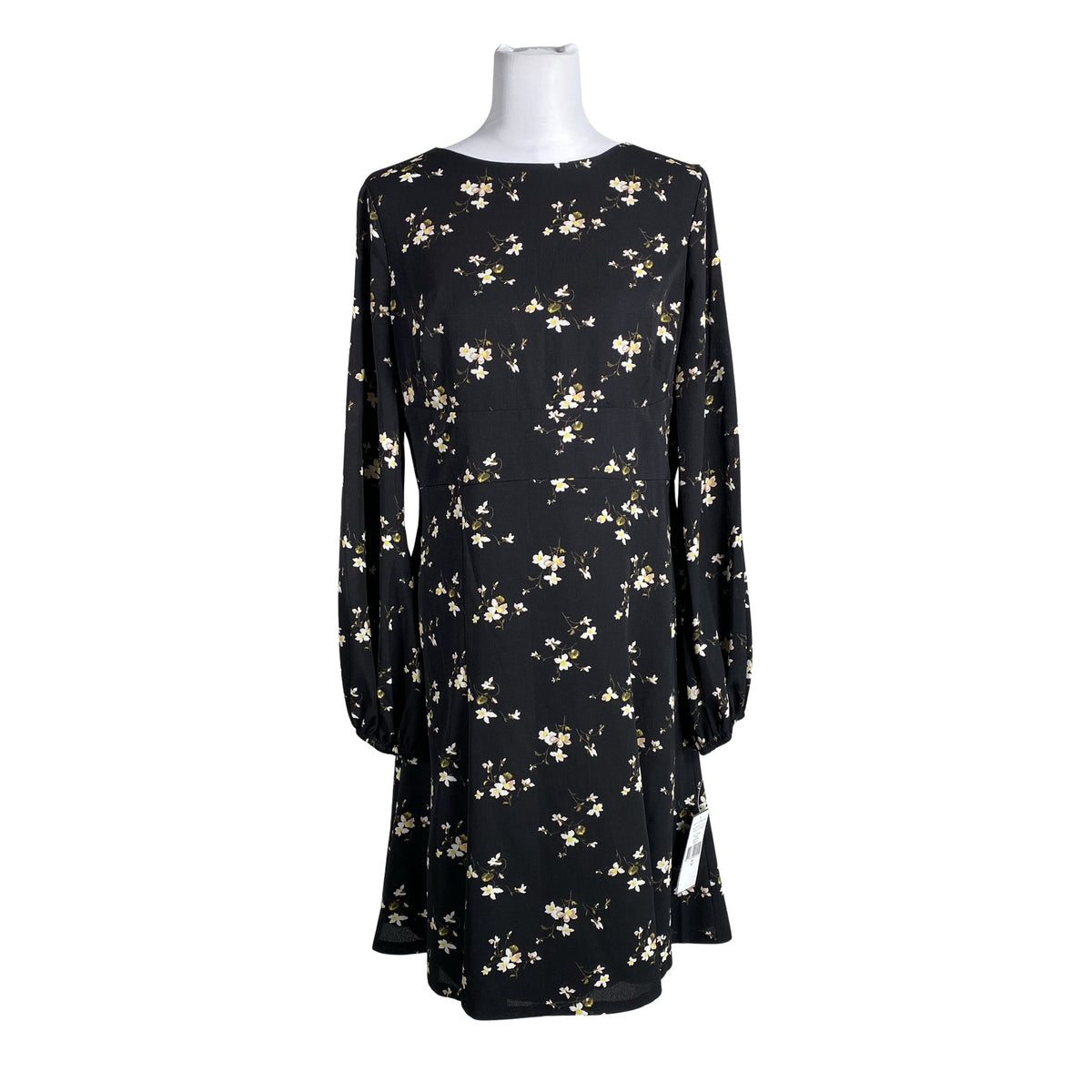Unisex Lauren Ralph Lauren - Schiffon dress, size 40 - Black (1)