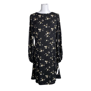Unisex Lauren Ralph Lauren - Schiffon dress, size 40 - Black (1)