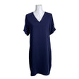 Unisex Lauren Ralph Lauren - Schiffon dress, size 40 - Blue ()