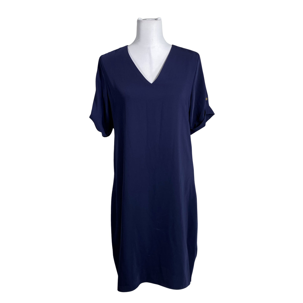 Unisex Lauren Ralph Lauren - Schiffon dress, size 40 - Blue (1)