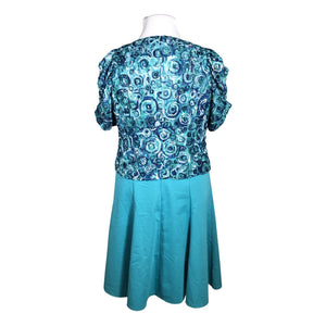 Unisex Safran - Suit set, size 42 - Turquoise (2)