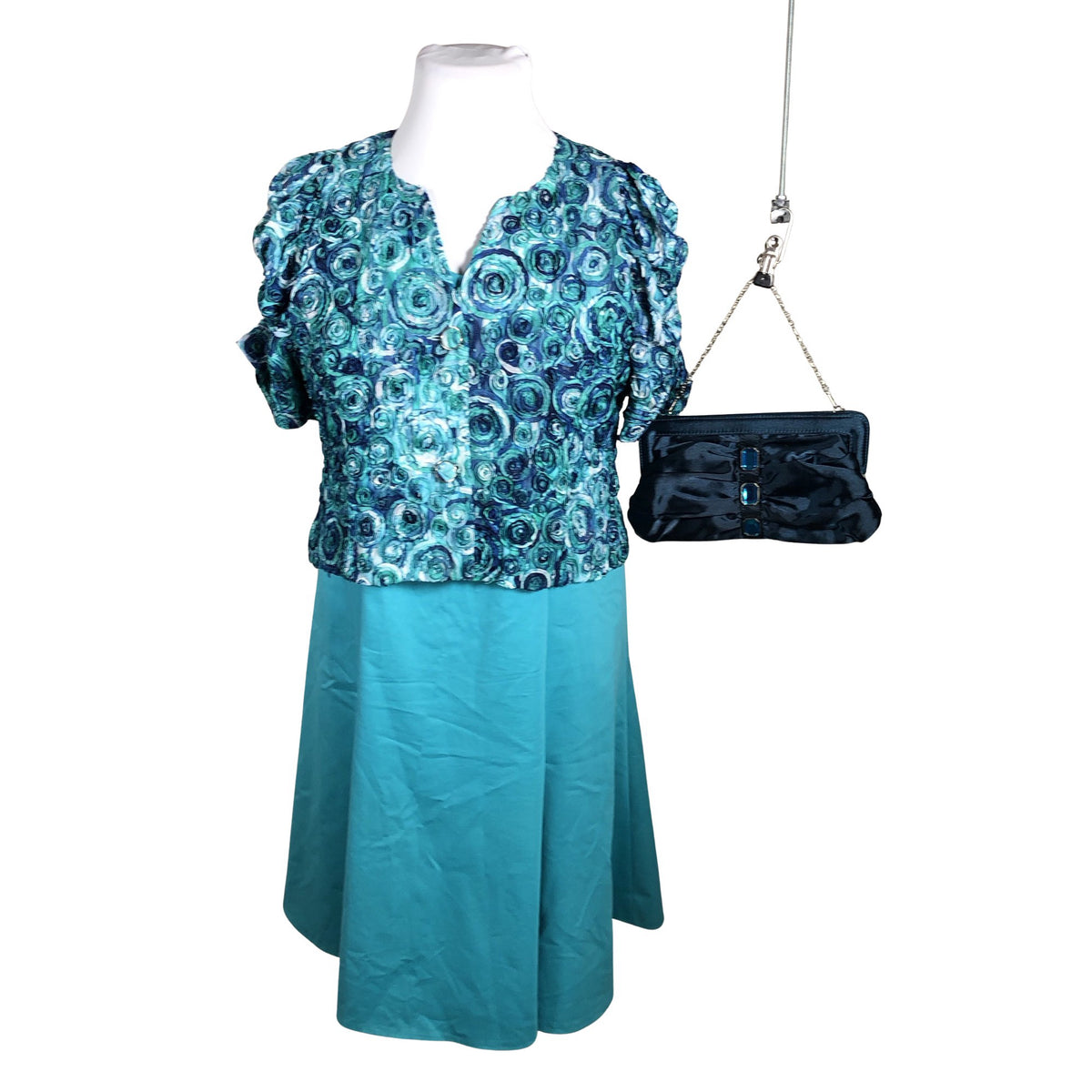 Unisex Safran - Suit set, size 42 - Turquoise (1)