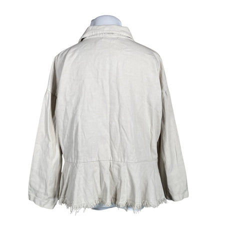 Unisex Bohemiana - Denim jacket, size 44 - Beige (2)