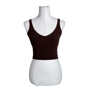 Unisex Lululemon - Sports top, size 34 - Brown (1)
