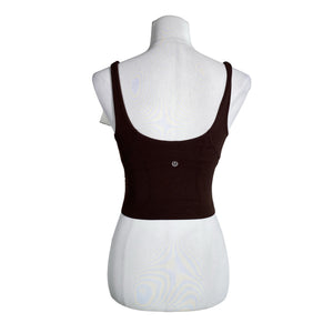Unisex Lululemon - Sports top, size 34 - Brown (2)