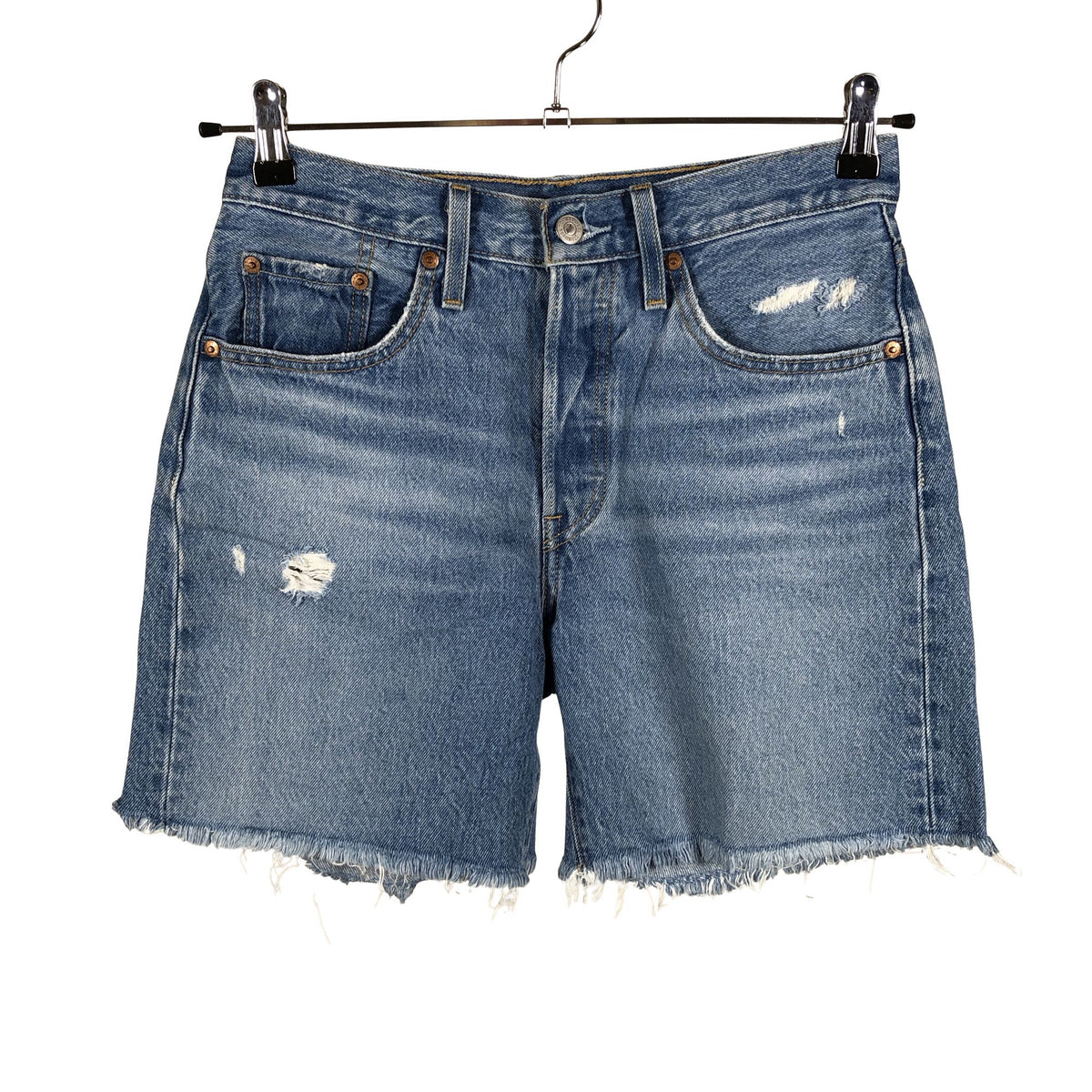 Unisex Levi's - Denim shorts, size W27 - Light blue (1)