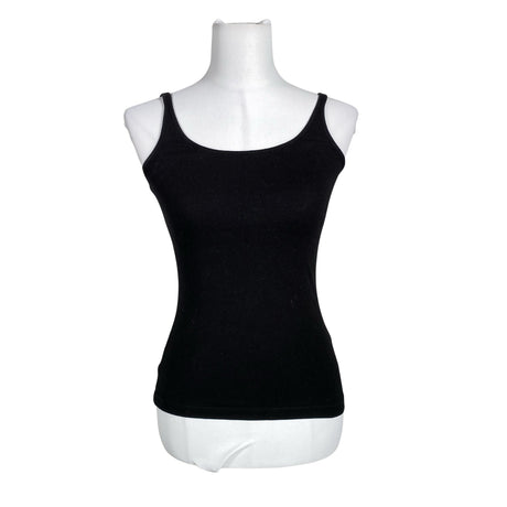 Unisex Lindex - Tricot tank top, size 34 - Black ()