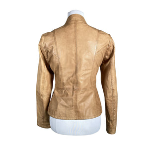 Unisex Create - Leather jacket, size 38 - Brown (3)