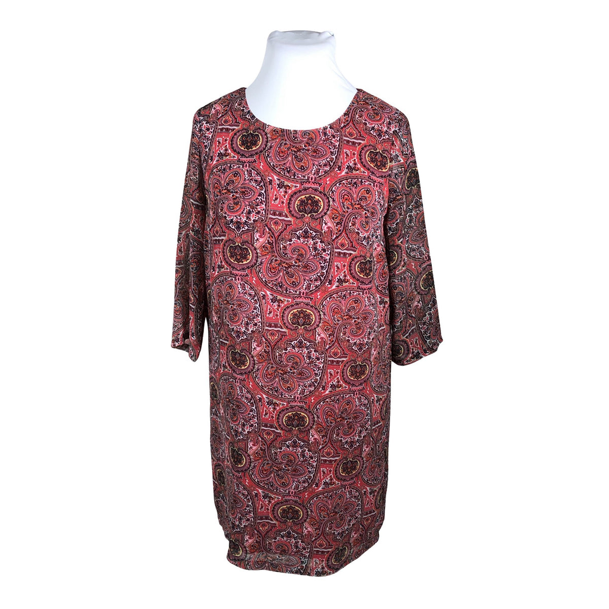 Unisex Tom Tailor - Schiffon dress, size 42 - Pink (1)