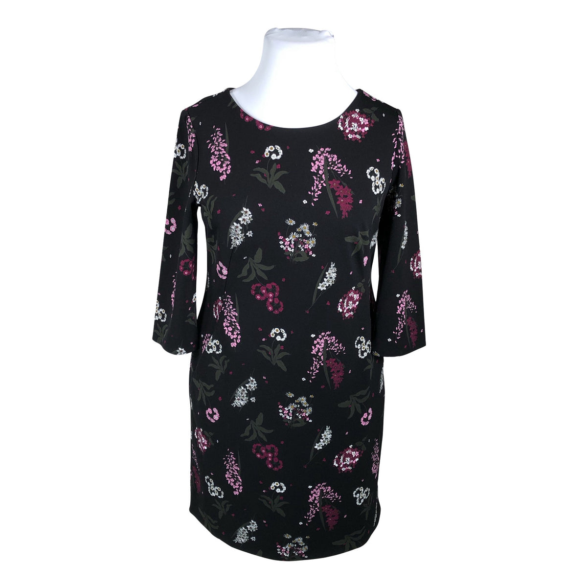 Unisex s.Oliver - Schiffon dress, size 44 - Black (1)