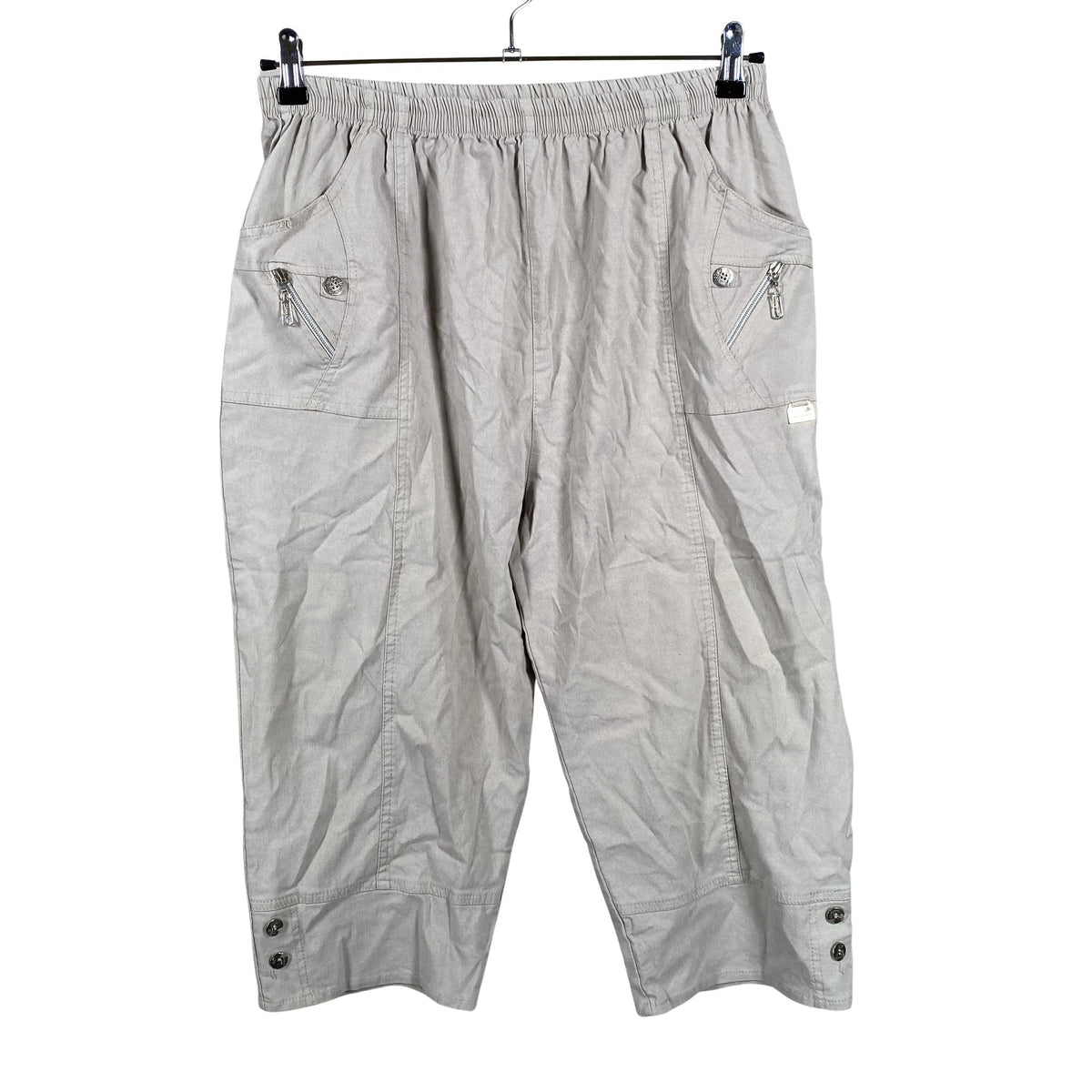 Unisex Cherry Berry - Capri pants, size 38 - Beige (1)