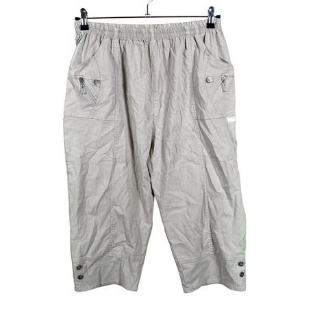 Unisex Cherry Berry - Capri pants, size 38 - Beige ()