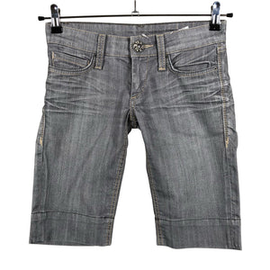 Unisex Indian Rose - Denim shorts, size 36 - Gray (1)