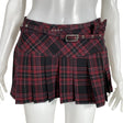 Unisex Tommy Hilfiger - Pleated skirt, size 36 - Wine red ()