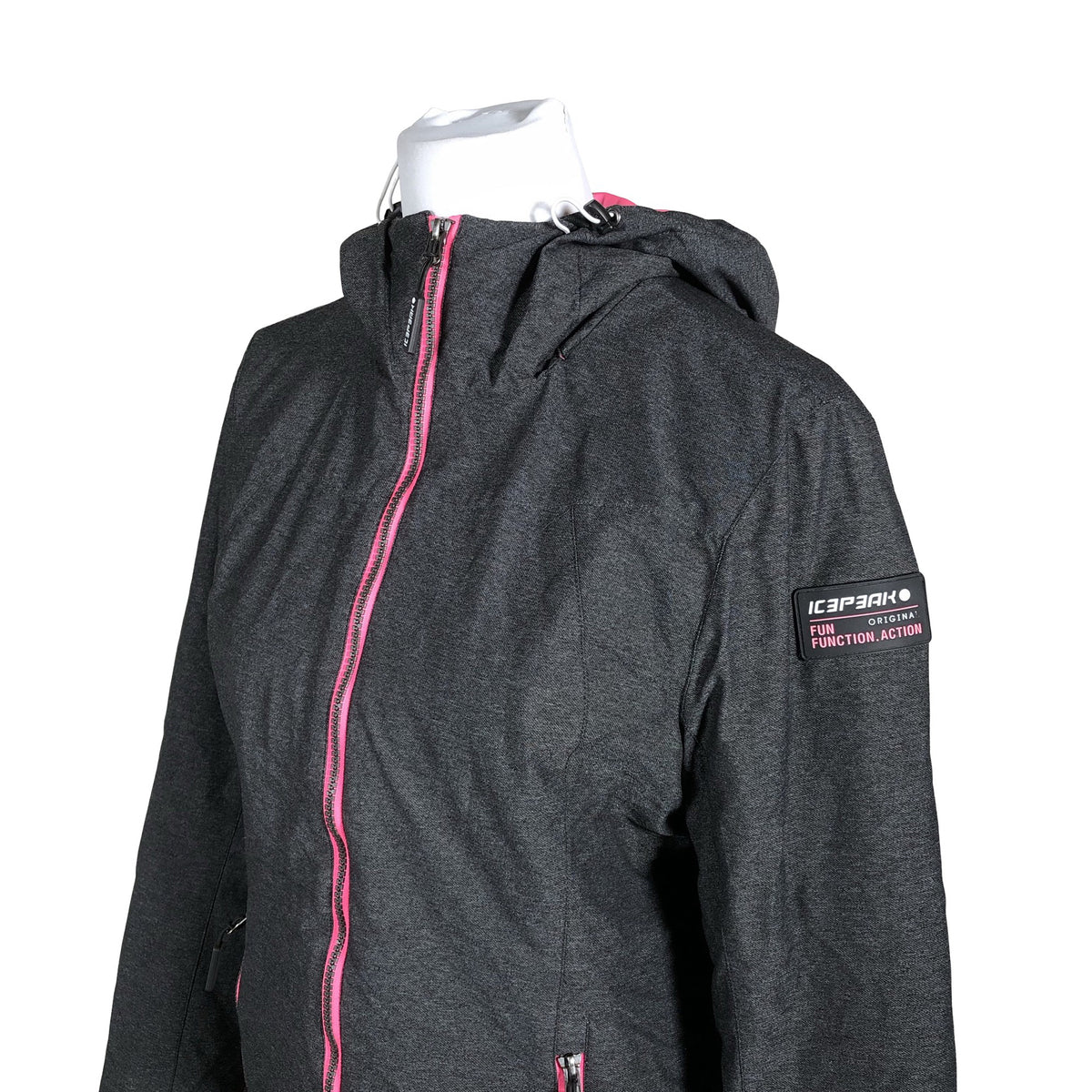 Unisex Icepeak - Winter jacket, size 38 - Gray (3)