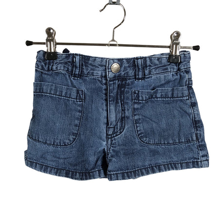 Unisex Polarn O. Pyret - Denim shorts, size 116 - 122 - Blue ()