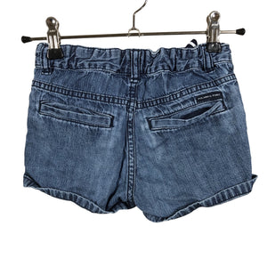 Unisex Polarn O. Pyret - Denim shorts, size 116 - 122 - Blue (2)