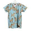 Unisex Blaa - T-shirt, size 134 - 140 - Light blue ()