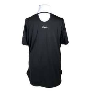 Unisex Raiski - Sports shirt, short sleeve, size 46 - Black (2)