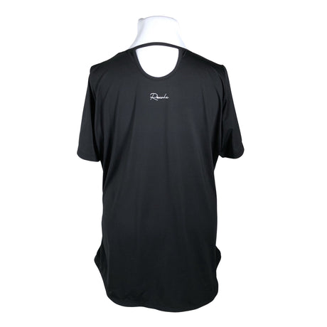 Unisex Raiski - Sports shirt, short sleeve, size 46 - Black (2)