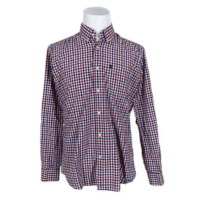 Unisex Barbour - Collared shirt, size L - Red (1)