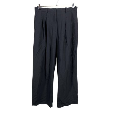 Unisex COS - Straight leg trousers, size 42 - Black ()