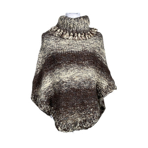Unisex Ril's - Poncho, size 38 - Gray (1)