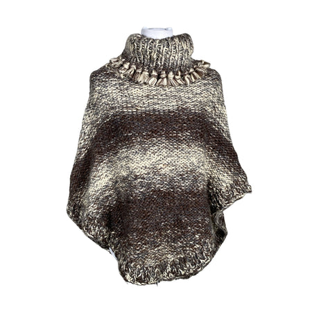 Unisex Ril's - Poncho, size 38 - Gray ()