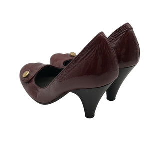 Unisex Francesco Morichetti - High heels, size 37 - Wine red (2)