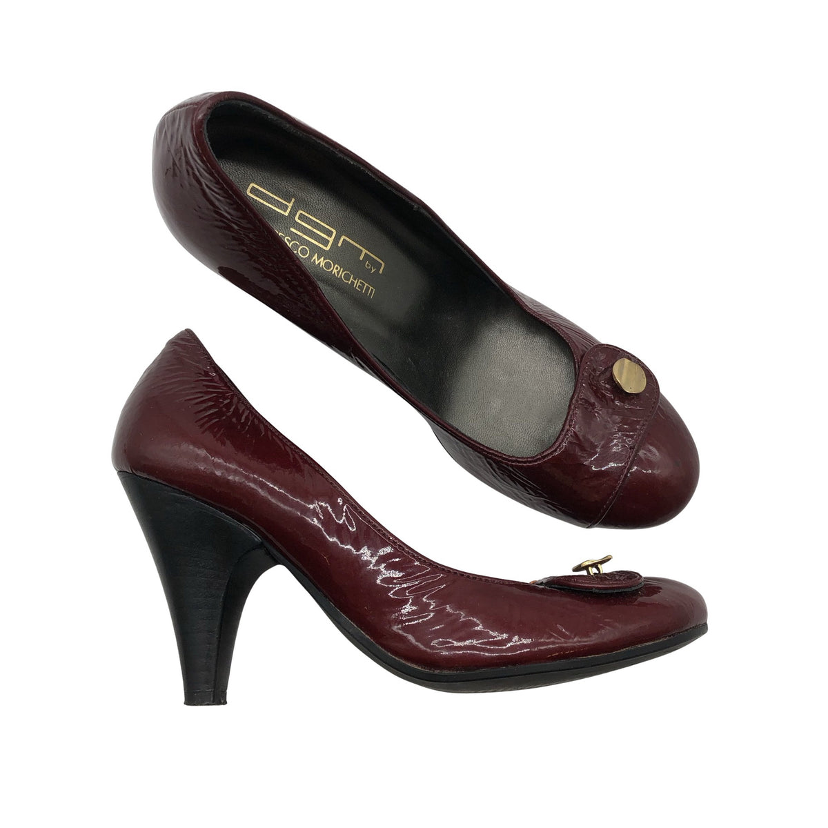 Unisex Francesco Morichetti - High heels, size 37 - Wine red (1)