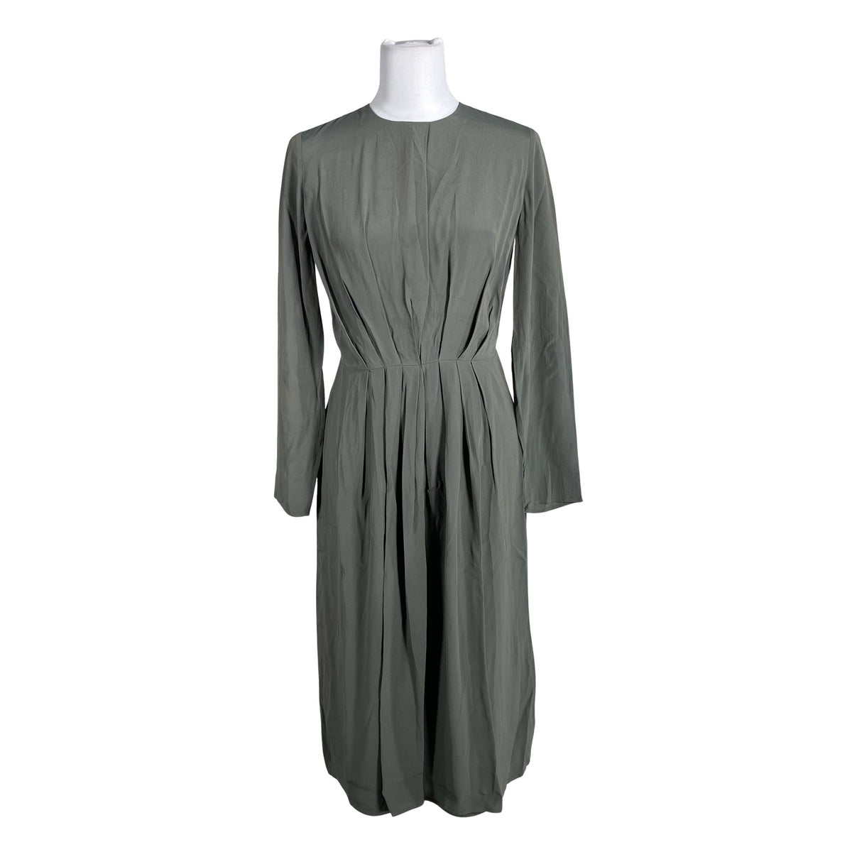 Unisex Tiger of Sweden - Schiffon dress, size 34 - Green (1)