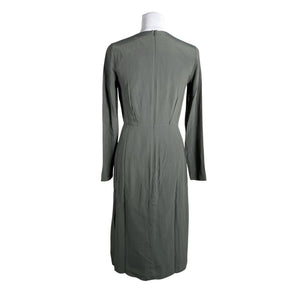Unisex Tiger of Sweden - Schiffon dress, size 34 - Green (3)