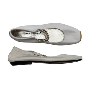 Unisex Manas Lea Foscati - Ballerinas, size 37 - White (1)
