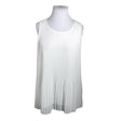 Unisex Zizzi - Schiffon tunic, size 48 - White ()