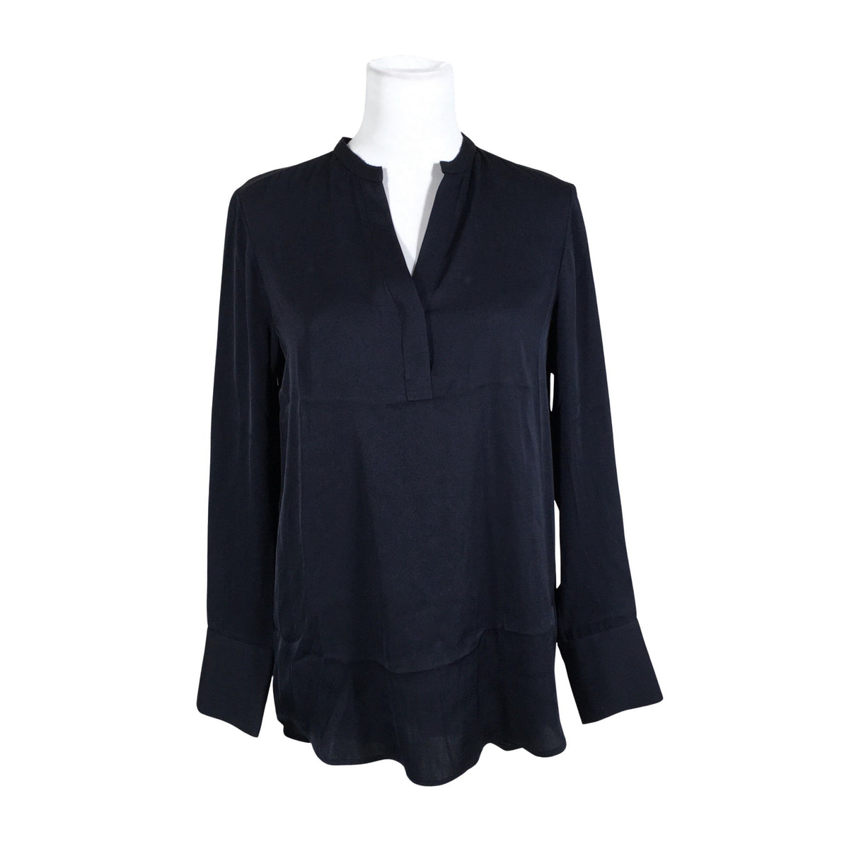 Unisex Filippa K. - Schiffon tunic, size 34 - Blue (1)