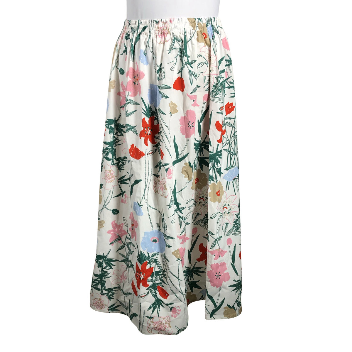 Unisex Marimekko - Fabric skirt, size 42 - White (1)