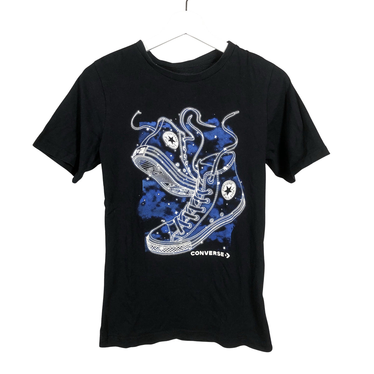 Unisex Converse - T-shirt, size 158 - 164 - Black (1)