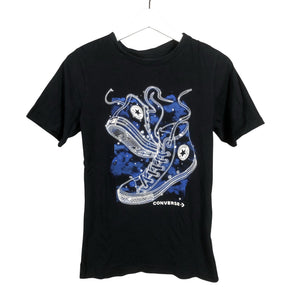 Unisex Converse - T-shirt, size 158 - 164 - Black (1)