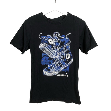 Unisex Converse - T-shirt, size 158 - 164 - Black ()