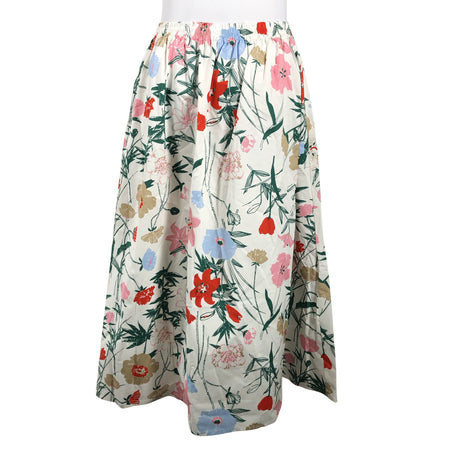 Unisex Marimekko - Fabric skirt, size 44 - White (2)