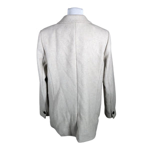 Unisex Lindex - Wool coat, size 38 - Beige (2)