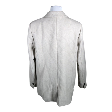 Unisex Lindex - Wool coat, size 38 - Beige (2)
